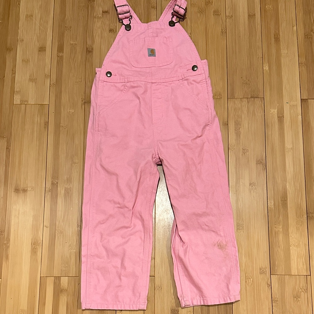 Carhartt Pink Bib Overalls